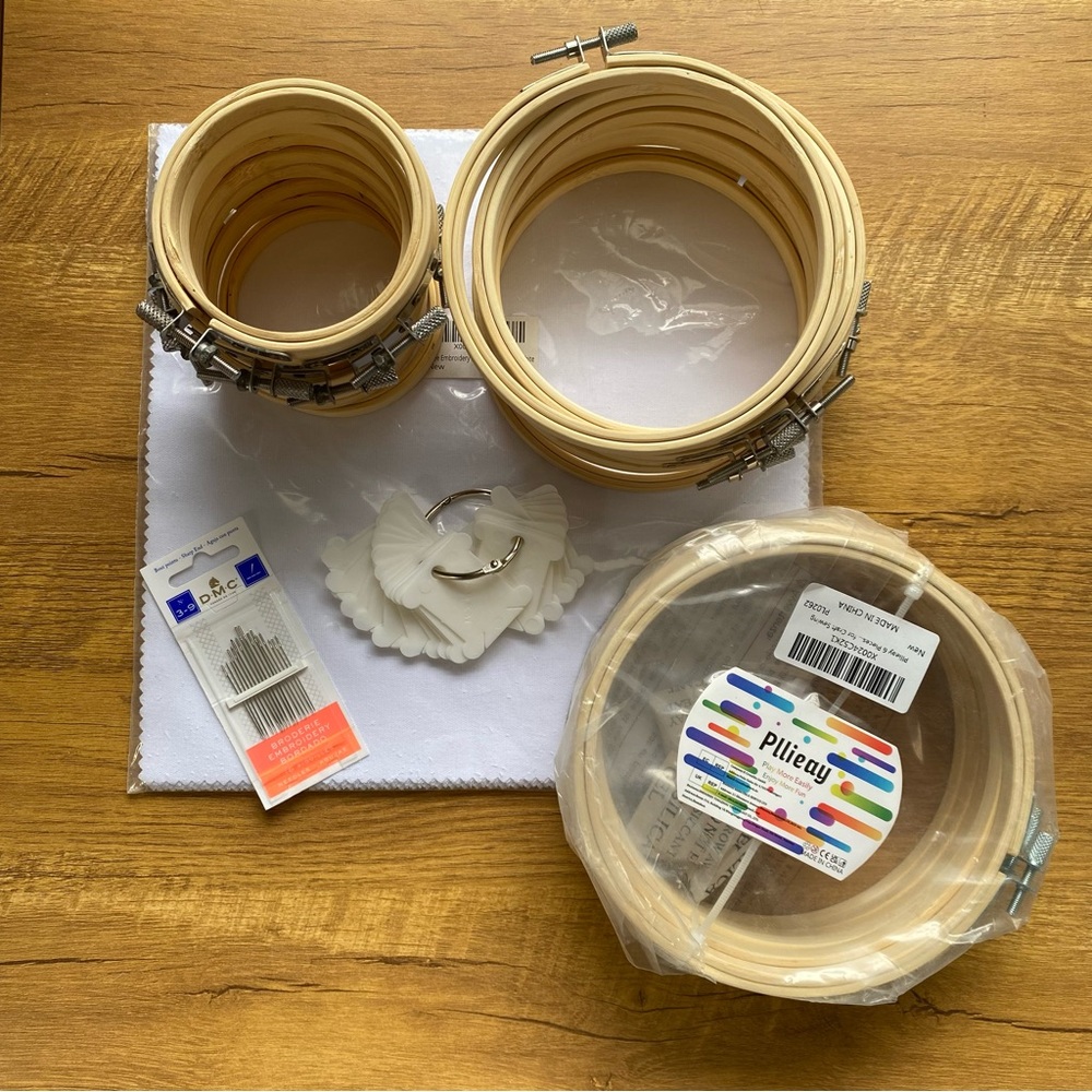 NEW Embroidery starter pack art kit